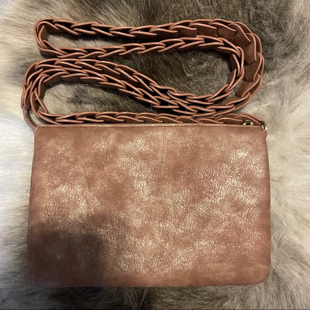 Anthropologie Valerie Crossbody Bag in Brown